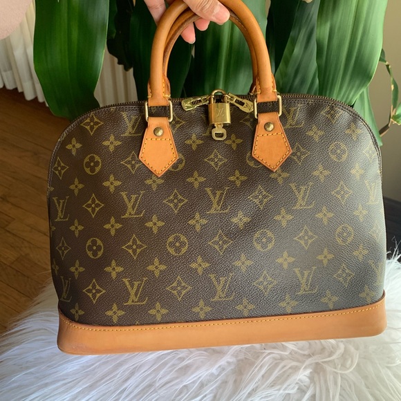 LOUIS VUITTON M41108 SPEEDY 30 MONOGRAM CANVAS NON STRAP BOWLING